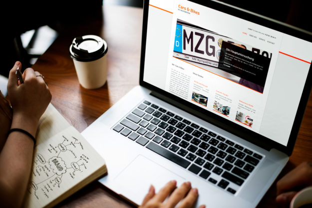 Internetseite Cars&Bikes Werkstatt - Zufriedener Kunde von MINDCREATOR